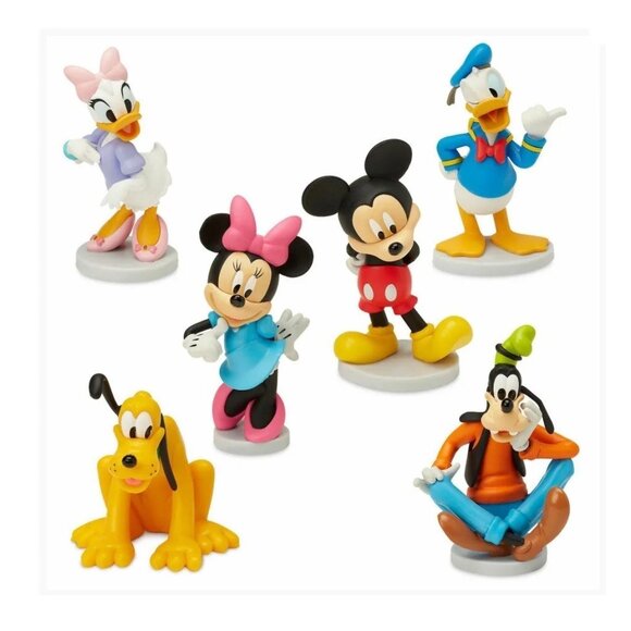 Disney Junior Mickey Mouse and Friends Figure Playset Set 6 NEW WITH TAG - Picture 2 of 5